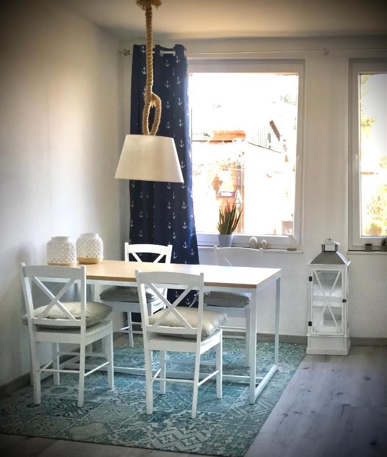Sonniges Ferienhaus Fischer-Huus Vor Usedom & Direkt Am Haff Und Wasserzugang Mönkebude Esterno foto